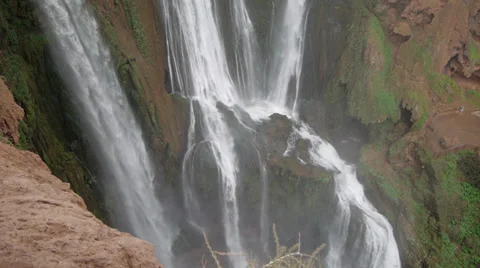 Ouzoud Watterfall 库存影片 37228873