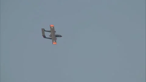 OV-10B Bronco, Airshow Stock Footage 279200430