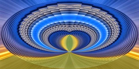 Oval background twisted in dark colors Stock Illustration