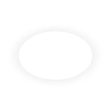 Oval frame, shape with shadow, mockup for inscription, on white background... Stock Illustration