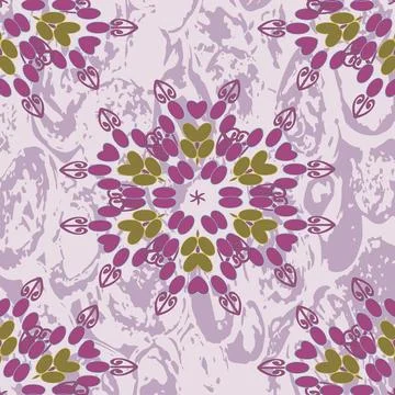 Oval ornament Stock Illustration