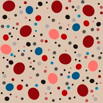 Oval pattern background Stock Illustration
