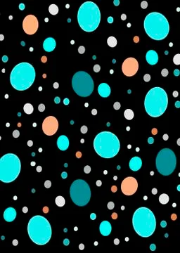 Oval pattern background Stock Illustration