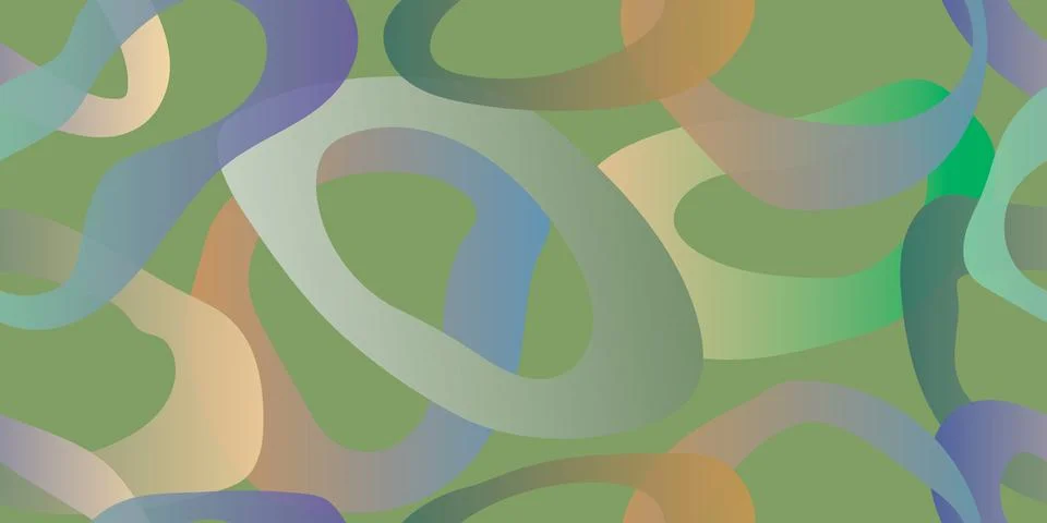Oval pattern. Seamless texture with colored ovals. Vector illustration イラスト素材