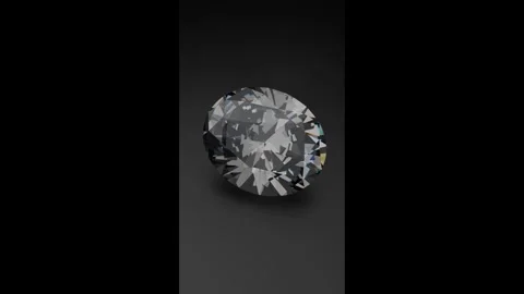 Oval shape diamond Stock Footage 279987889