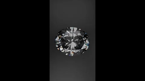 Oval shape diamond Stock Footage 279987899