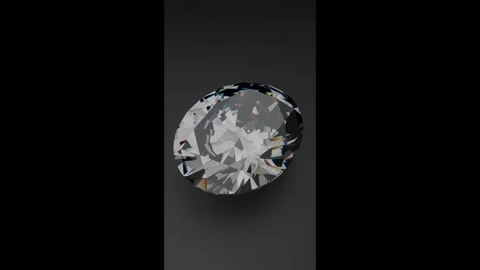 Oval shape diamond Stock Footage 279987907