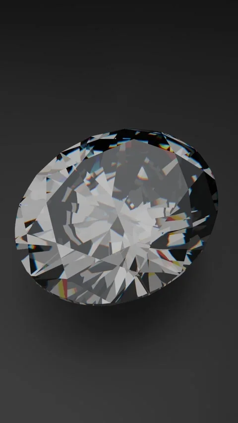 Oval shape diamond 库存影片 284048174