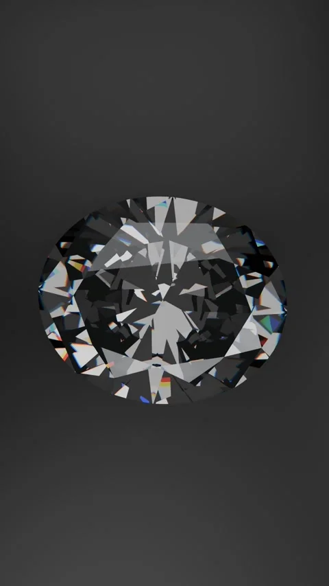 Oval shape diamond 库存影片 284048177