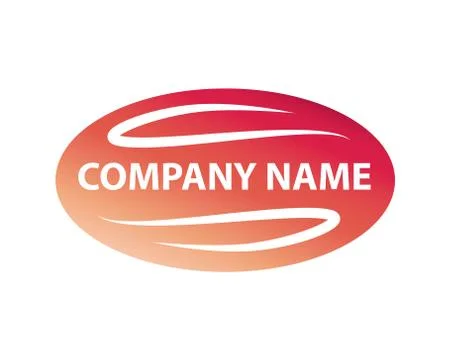 Oval shape illustration Stock Illustration