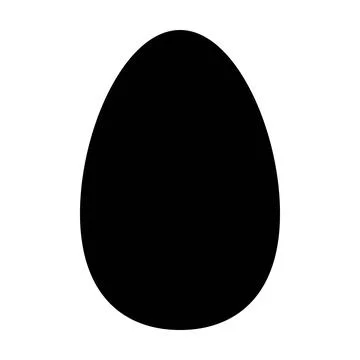 Oval shape symbol vector icon for creative graphic design ui element 스톡 일러스트