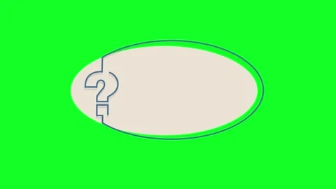 Oval shape textbox Stock Footage 273739966