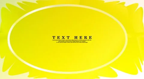 Oval vector frames are ready for your design background Illustrazione stock