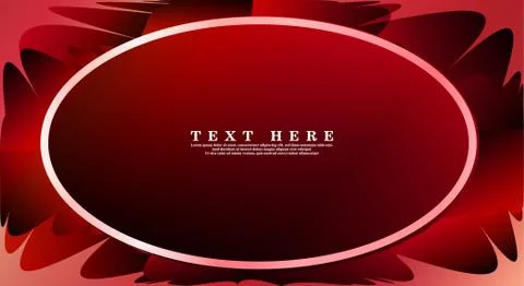 Oval vector frames are ready for your design background Stock-Illustration
