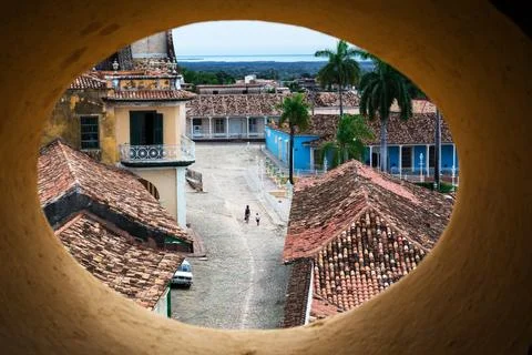 Oval window Stock Photos