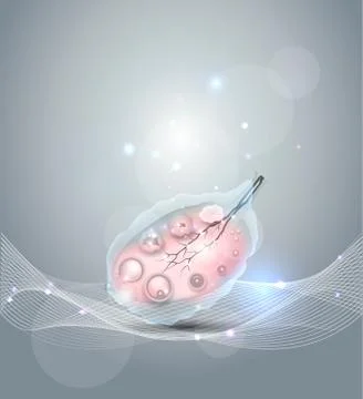 Ovary Stock Illustration