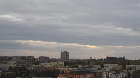 Ovelooking Views Of Settlement In Ostrava Stock Footage 68999191