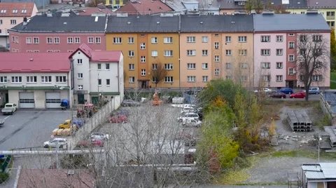 Ovelooking Views Of Settlement In Ostrava Stock Footage 68999213