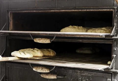 Oven bread Stock Photos