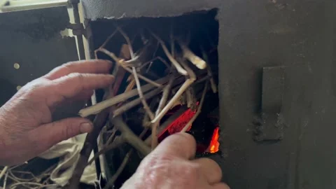 Oven for heating Stock Footage 171594643