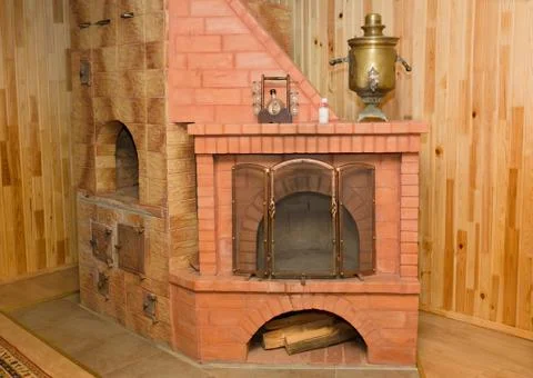Oven in the house Stock Photos
