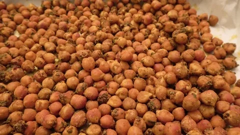 Oven Roasted Chickpeas Stock-Footage 83605918
