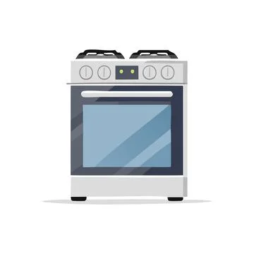 A Oven simple illustration Stock Illustration