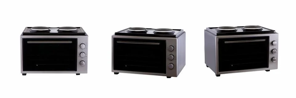 Oven on a white background 스톡 사진