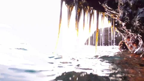 Over and under Stock Footage 149786779