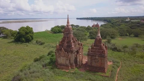 Over Bagan Видео 81588764