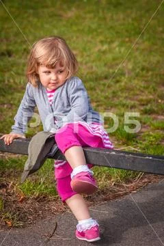 Over the barrier Stock Photos