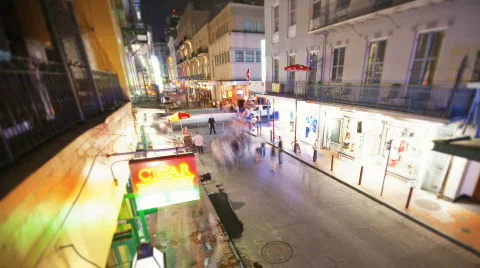 Over Bourbon1mov Stock Footage 499116