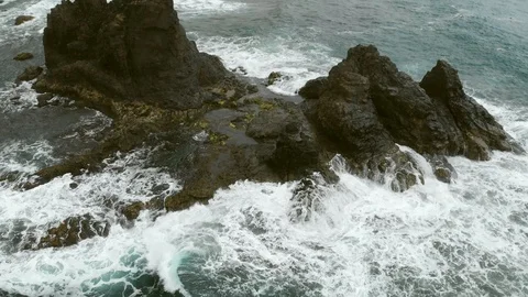 Over the cliff Stock Footage 91667260