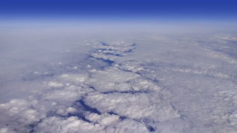 Over clouds Stock Footage 73871010