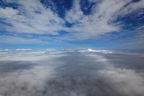 Over the clouds Stock-Fotos