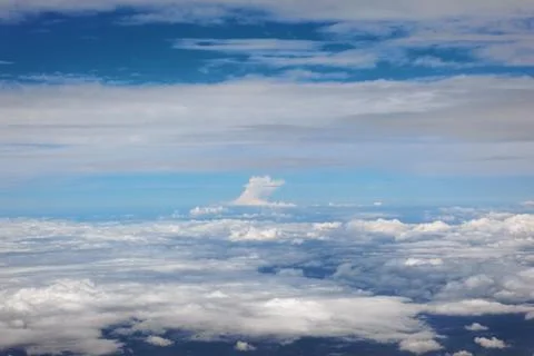 Over the clouds Stock-Fotos