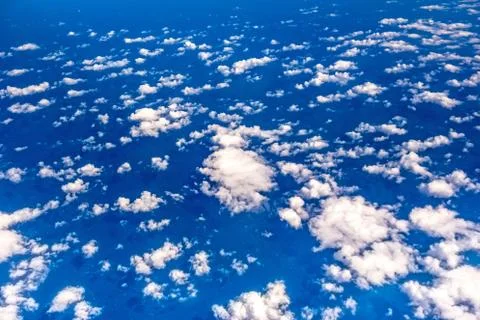 Over the clouds Stock Photos