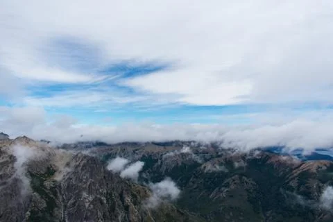 Over the Clouds Stock Photos