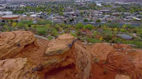 Over the Edge Stock Footage 321583595