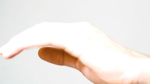 Over Exposed Hand 1 Stock Footage 86829098