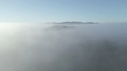 Over the Fog 13 Stock Footage 223524123