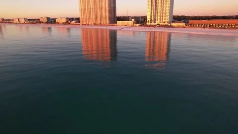 Over the gulf Stock Footage 228708233