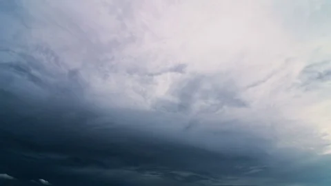 Over head Shot of rain cloud come ; weather change Stock Footage 77887717