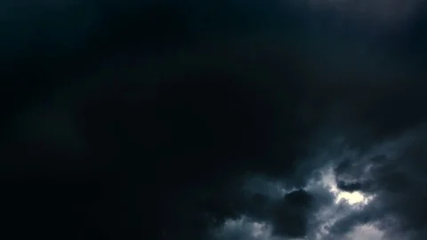Over head Shot of rain cloud come Stock Footage 79678560