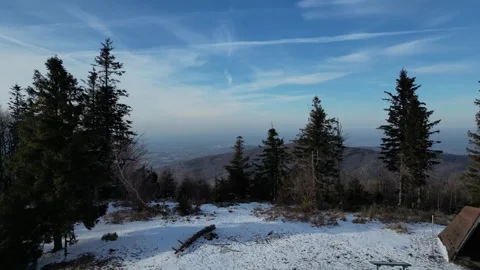 Over hill Stock Footage 306845784