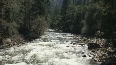 Over Merced To Camera Stock Footage 8945959