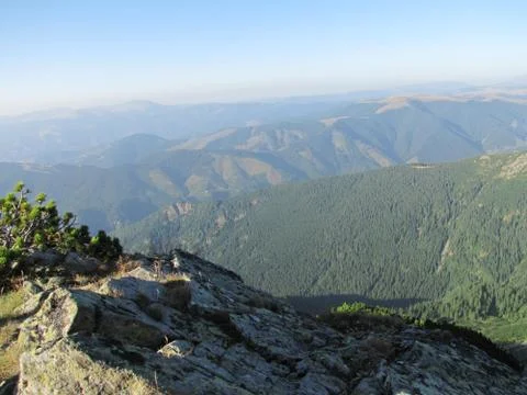 Over the Mountains Stock Photos