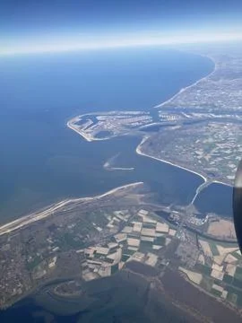 Over the Netherlands Stock Photos