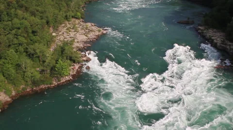 Over the Niagara River Gorge Video stock 54704181