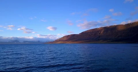 Over ocean drone flight Stock Footage 101771223